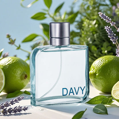 3.4 Fl Oz Men's Eau De Toilette Spray, Long-Lasting Perfume, Notes Of Bergamot, Lavender And Vetiver Grass Flavor, Perfect For Dating, Daily Life, Parties, Gift Giving