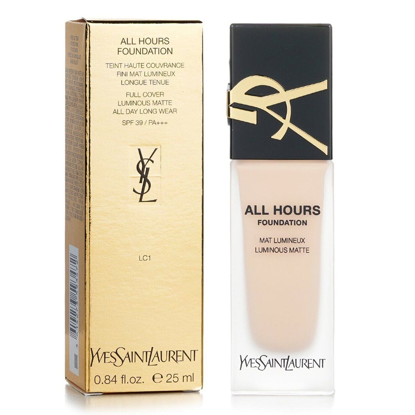 YVES SAINT LAURENT - All Hours Foundation SPF 39 - # LC1 593472 25ml/0.84oz