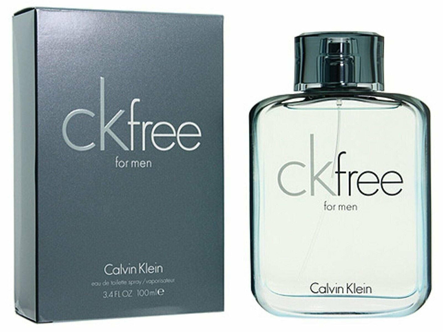 CK FREE by Calvin Klein Eau de Toilette for Men 3.4 oz