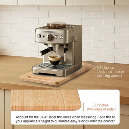 Household Appliance Slider Sliding Tray for Kitchen Countertop