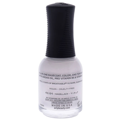 Breathable Treatment Plus Color - 20908 Barely There by Orly for Women - 0.6 oz Nail Polish