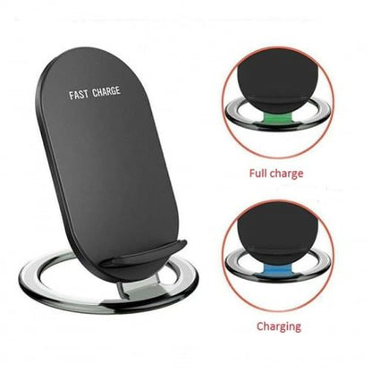 15W Fast Wireless Charger Stand Detachable 2-Coils Charging Pad Slim A4L for Motorola Edge Plus, Google Nexus 6, (2022), DROID MAXX - Nokia XR20, 8 - OnePlus 9 Pro, 8 Pro - Razer Phone 2