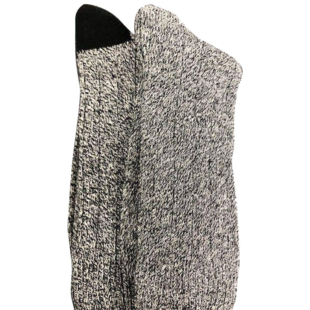 Socks for Big and Tall Men Marled Cotton Socks (2 Pair Packs)