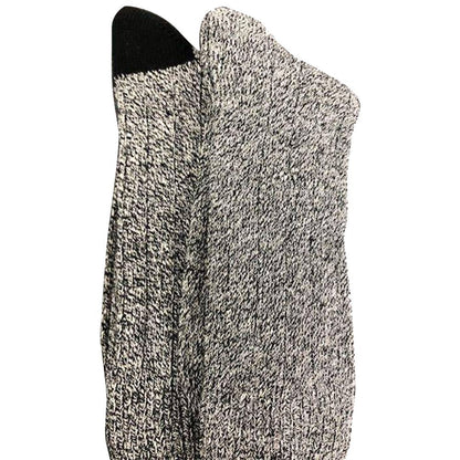 Socks for Big and Tall Men Marled Cotton Socks (2 Pair Packs)