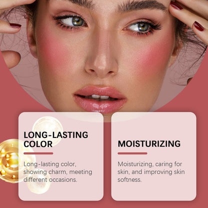 Eelhope 3-In-1 Color Stick Brightening And Colorizing Long-Lasting Long-Lasting Moisturizing Blush Eyeshadow