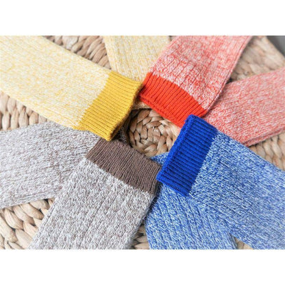 Women's Crew Socks for Hiking, Biking, Camping in Cotton