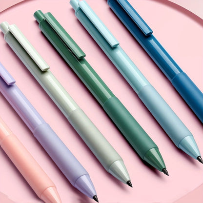 2pcs Morandi Color Black No Sharpening Writing Painting Eternity Pencil