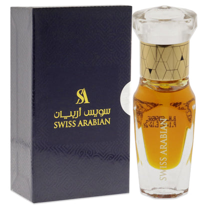 Mukhalat Dhahabi by Swiss Arabian for Unisex - 0.4 oz Parfum Oil