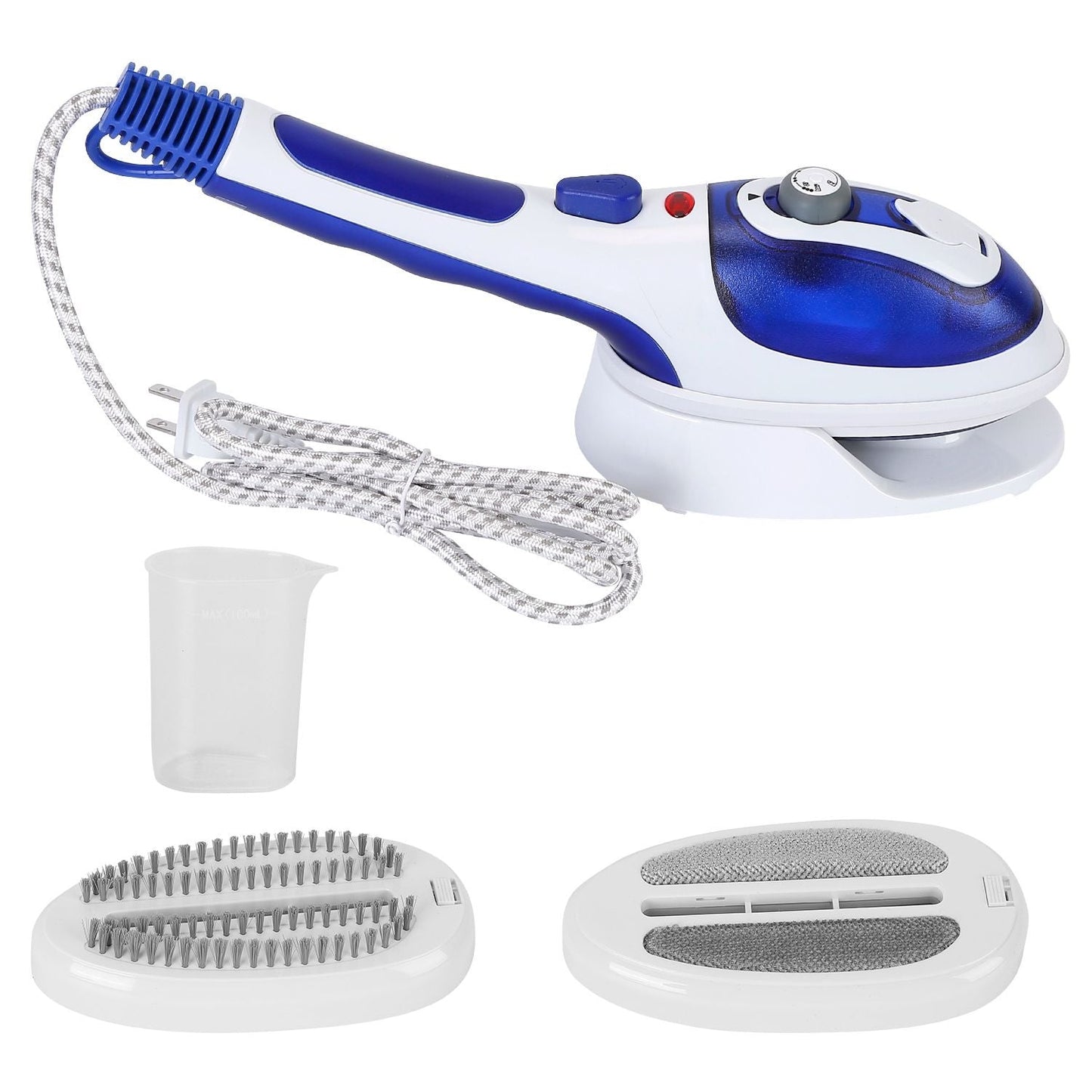 800W Handheld Electric Steam Anti-Scalding Anti Dripping Portable Iron Garment Steamer Fabric Clothes Laundry Steam Brush with 3 Adjustable Steam