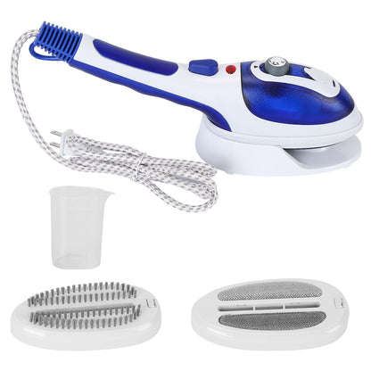 800W Handheld Electric Steam Anti-Scalding Anti Dripping Portable Iron Garment Steamer Fabric Clothes Laundry Steam Brush with 3 Adjustable Steam
