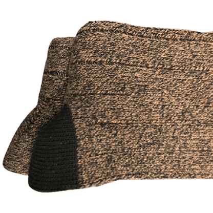 Socks for Big and Tall Men Marled Cotton Socks (2 Pair Packs)