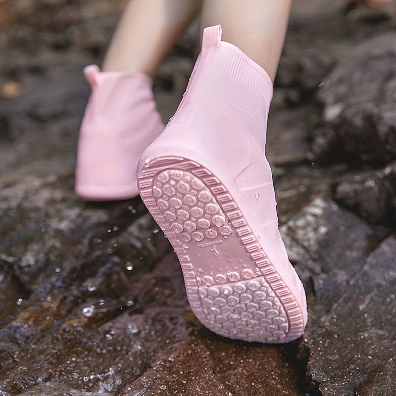 Waterproof Silicone Rain Shoes - Non-Slip, Wear-Resistant, and Perfect for All Ages