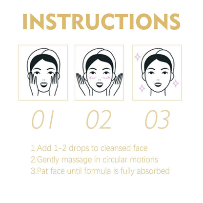 EELHOE Golden Age Essence Lightening Fine Lines, Firming Skin, Hydrating And Moisturizing Face Essence