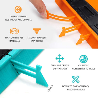 Contour Gauge With Lock Profile Gauge Smart Measure Ruler