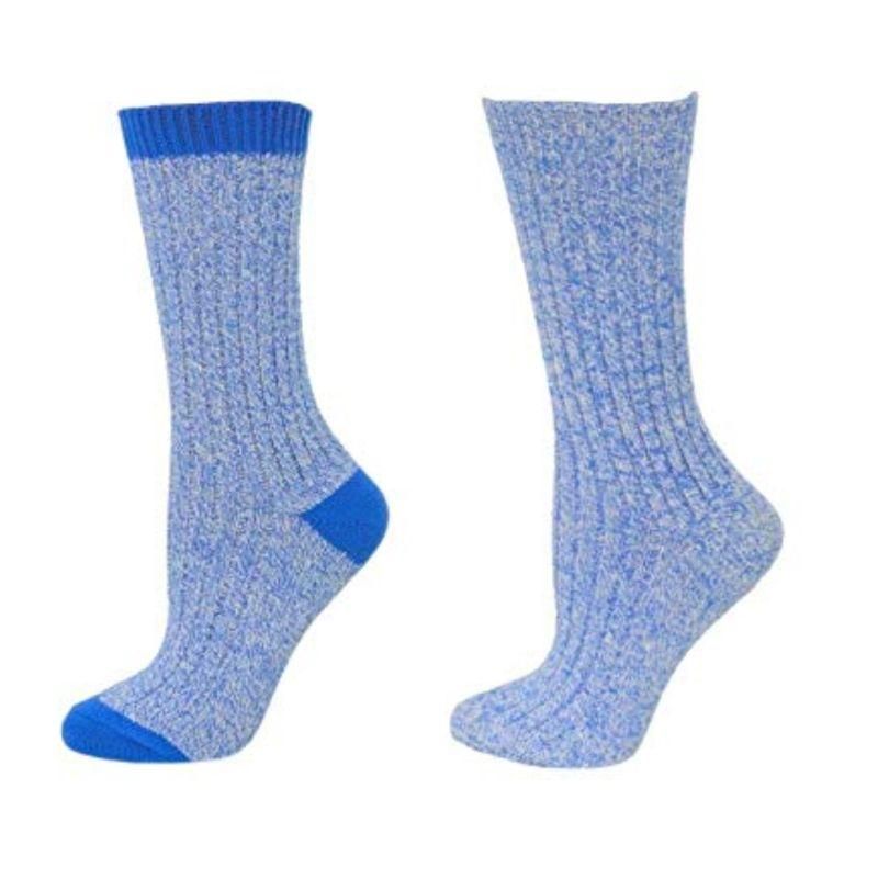 Women's Crew Socks for Hiking, Biking, Camping in Cotton