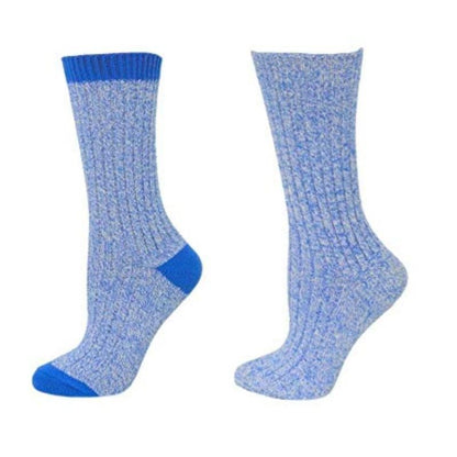 Women's Crew Socks for Hiking, Biking, Camping in Cotton