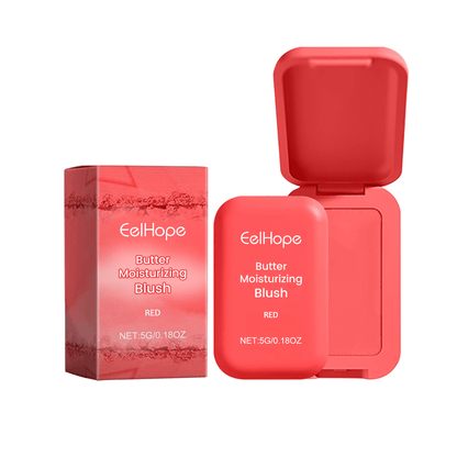 Eelhope Butter Moisturizing Blush Nude Makeup Brightening And Expanding Color Long Lasting Matte Rouge Makeup