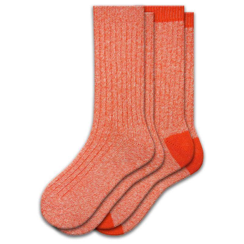 Women's Crew Socks for Hiking, Biking, Camping in Cotton