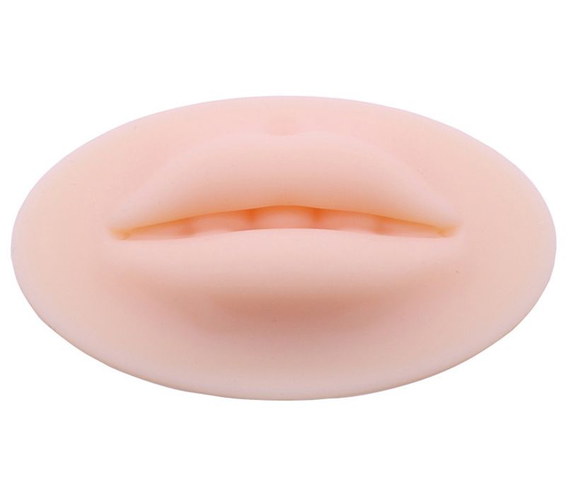 Microblading Reusable 5D Silicone Practice Lips Skin European Solid lip block For PMU Beginner Training Tattoo Permanent Makeup
