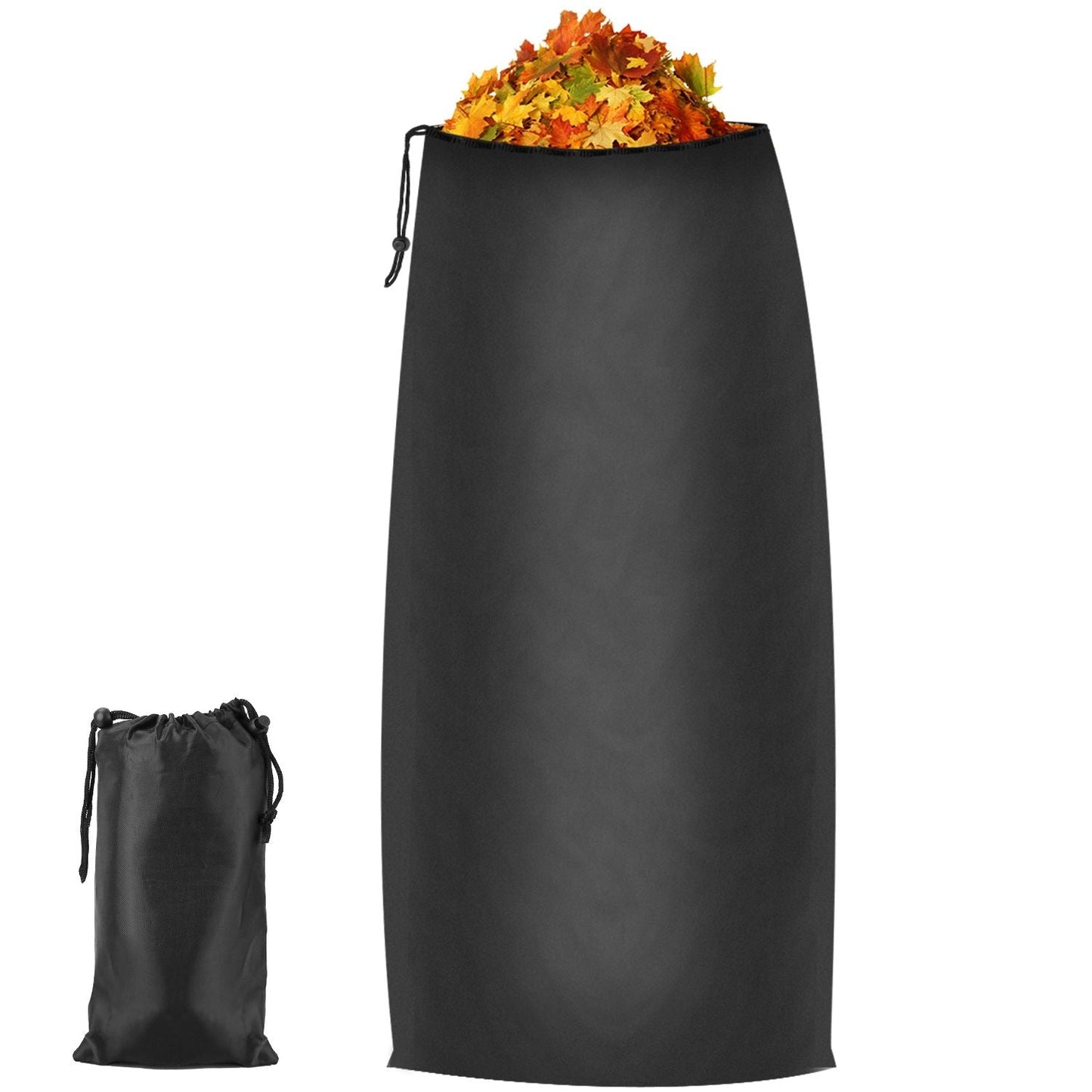 Lawn Tractor Leaf Bag 54 Cubic Feet Standard Garden Waste Collection Bag w/ 112in Opening For Fast & Easy Leaf Collection Riding Lawn Mower Rubbish Bag Outdoor