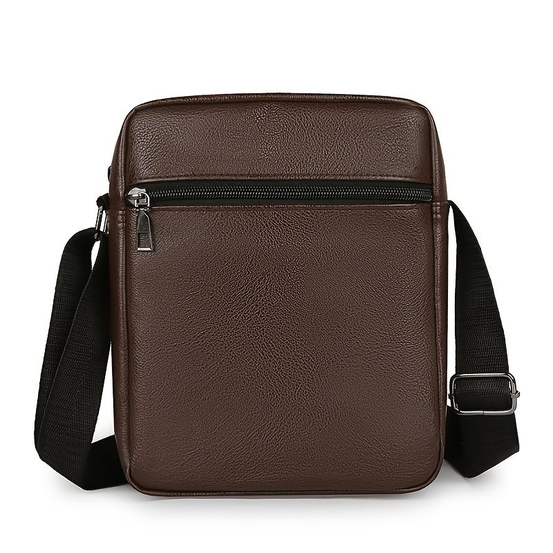 Men's Vintage PU Leather Shoulder Bag