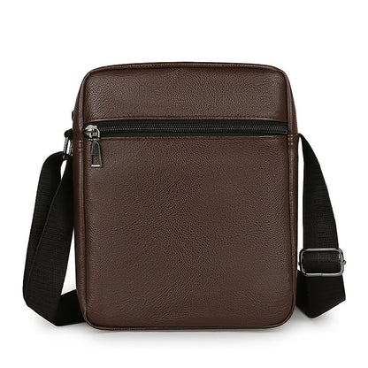 Men's Vintage PU Leather Shoulder Bag