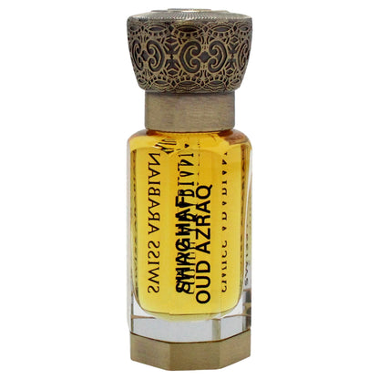 Shaghaf Oud Azraq by Swiss Arabian for Unisex - 0.4 oz Parfum Oil