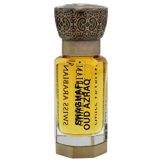 Shaghaf Oud Azraq by Swiss Arabian for Unisex - 0.4 oz Parfum Oil