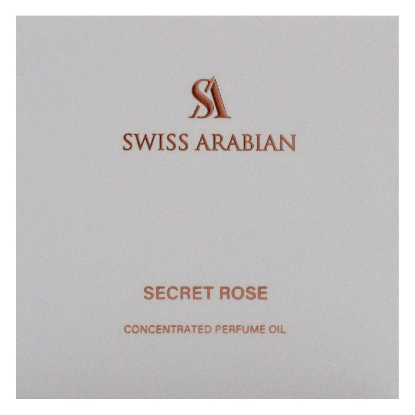 Secret Rose by Swiss Arabian for Unisex - 0.4 oz Parfum Oil