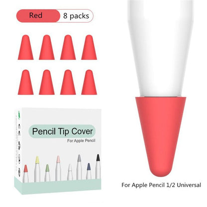 Silicone Replacement Tip Case For Apple Pencil 1/2 Touchscreen Stylus Pen Case Nib Protective Cover Skin For Apple Pencil