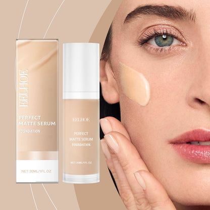 EELHOE Moisturizing Liquid Foundation Easily Creates A Natural Skin Tone Concealer Moisturizing And Long-Lasting Long-Lasting Makeup Foundation
