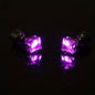 1 Pair, Cool Colorful Flashing Earrings With LED Lights, Colorful Color Change Earrings, New Fashion Unisex Nightlight Party Zircon Earrings, Glow In The Dark Party Supplies