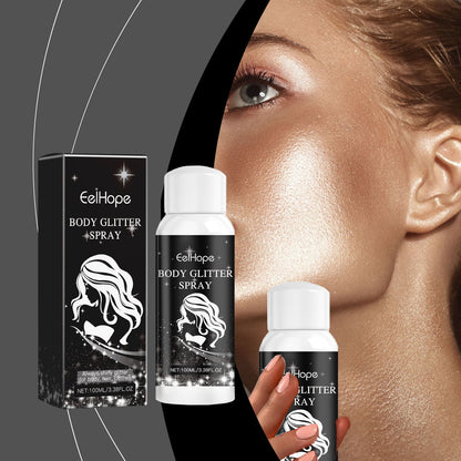 Eelhope Flash Spray, Face Star Flash Party Highlight Focus Flash Spray