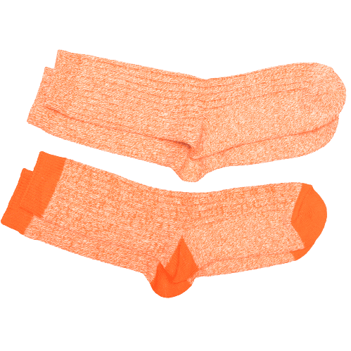 Women's Crew Socks for Hiking, Biking, Camping in Cotton