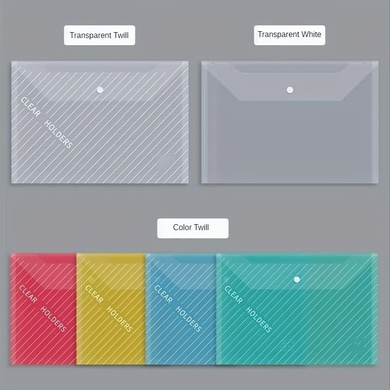 Large Capacity Waterproof A4 Document Bag - Keep Your Test Papers and Data Files Safe and Secure!