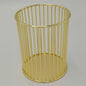 Metal Iron Penholder Office Storage And Sorting Basket Stationery Makeup Brush Storage Bucket Multifunctional Penholder