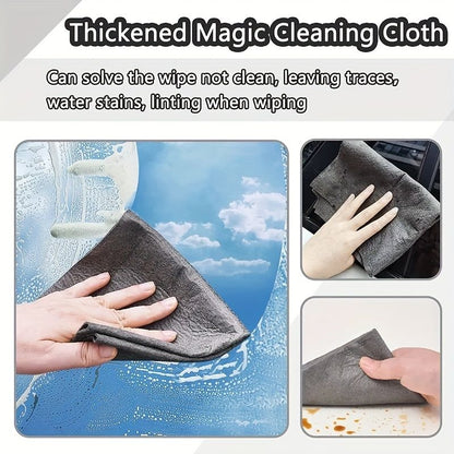 1pc Thickened Magic Cleaning Cloth For Countertop Window Glass, Cleaning Tool For Home Car Boat, Kitchen Accessories