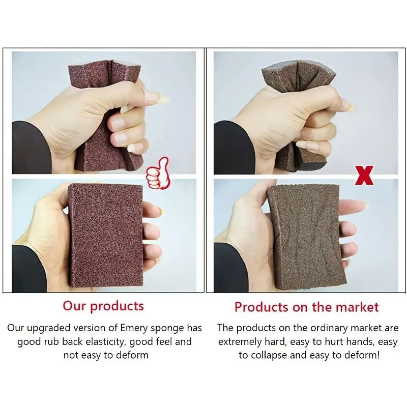 1/2/4pcs, Descaling Magic Cleaning Sponge, Ideal For Kitchen And Bathroom Cleaning, Pot And Teapot Descale Cleaning, Stovetop Pot Kitchen Tools, The Ultimate Solution For Stove Top And Pot Cleaning