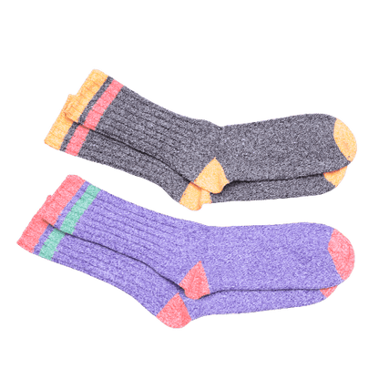 Men's Colorful Crew Socks for Hunting, Hiking, Outdoors