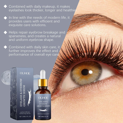 OUHOE Mascara Daily Gentle Care Eyelash Brow Care Root Natural Slimming Moisturizing Treatment