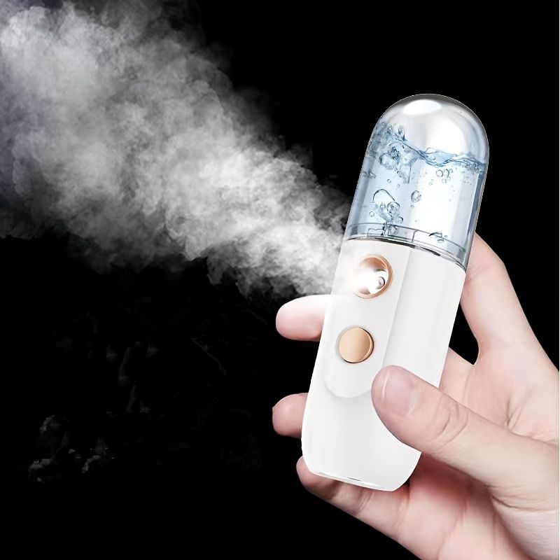 Portable Nano Mist Sprayer for Skin Care and Makeup - Moisturizing and Hydrating Mini Face Mist Handy Sprayer