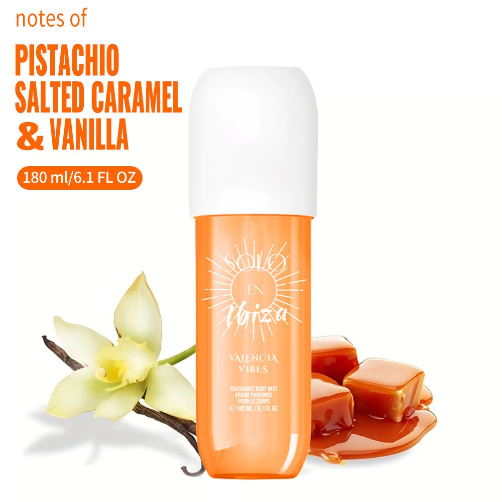 [SOLO EN IBIZA Mist] 4pcs Set SOLO EN IBIZA6.1fl.oz Long-Lasting Hair & Body Fragrance Misfor Women Perfect for Dating, Parties and GiftGiving