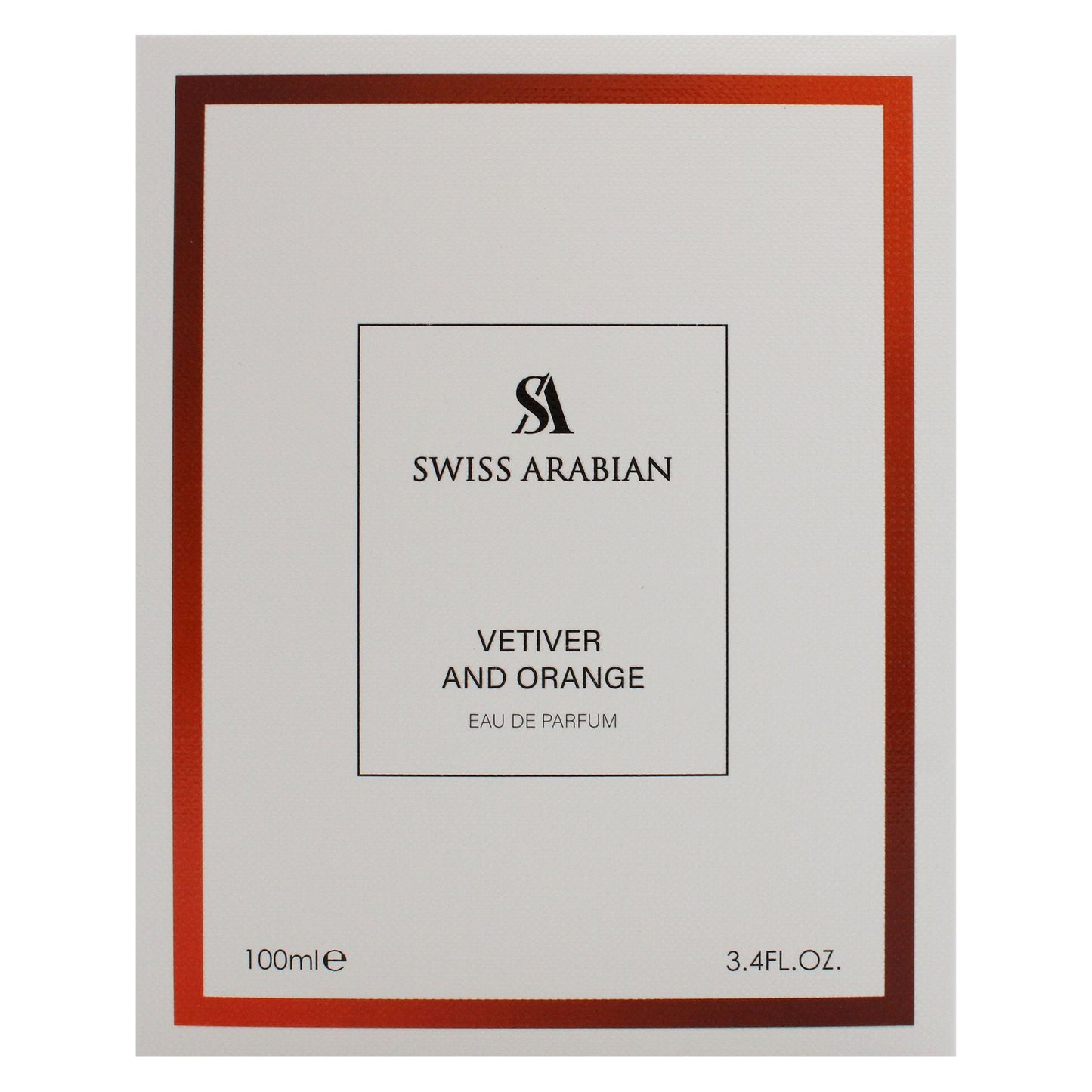 Vetiver and Orange by Swiss Arabian for Women - 3.4 oz EDP Spray