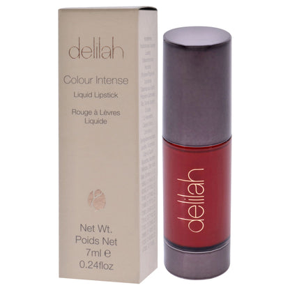 Colour Intense Liquid Lipstick - Flame by Delilah for Women - 0.24 oz Lipstick