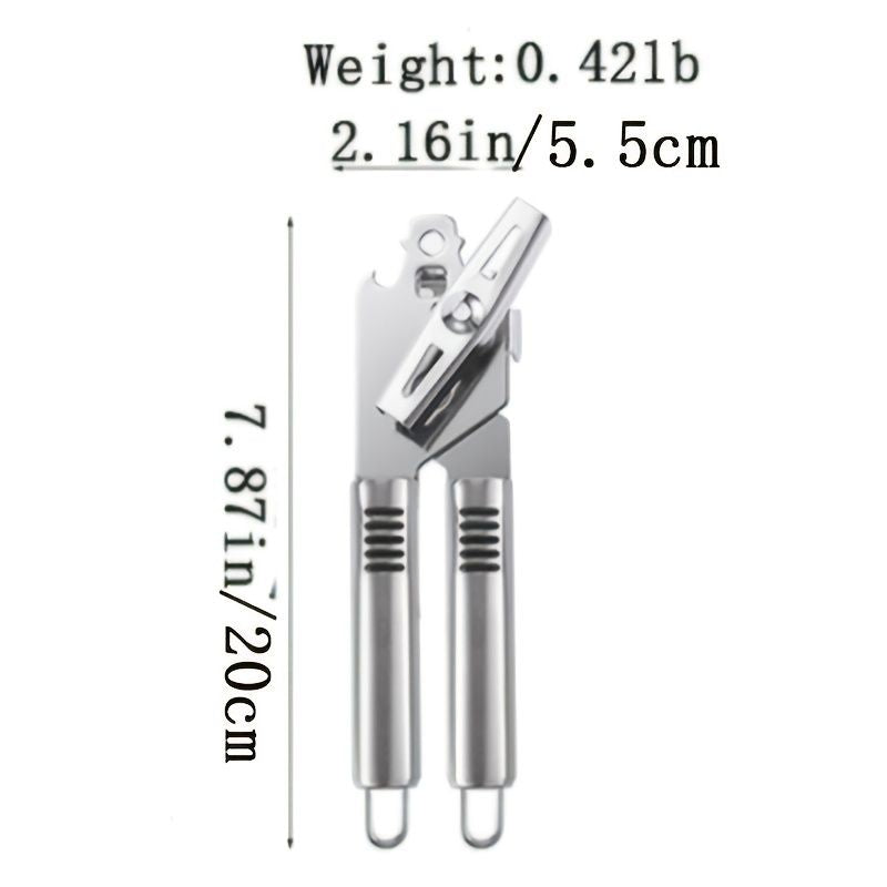 1pc Multifunctional Can Opening, Beer Bottle Opener Kitchen Supplies Simple Manual Can Screwdriver 7.87in*2.16in , Outdoor Camping