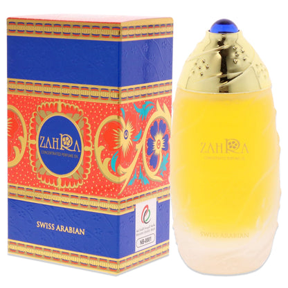 Zahra by Swiss Arabian for Women - 1 oz Parfum Oil