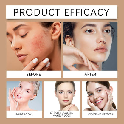 Eelhope (natural color colour)Concealer Bb Cream Series Oil Control Lightweight Concealer Brightening Skin Daily Lazy Skin Bb Cream