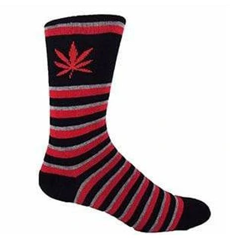 Hazy Weed Crew Socks