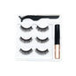 3 Pairs Of Magnetic Eyeliner Liquid False Lashes. Magnetic Adhesive False Lashes. Magnetic Clasp Eyelashes. Magnetic Eyelashes.