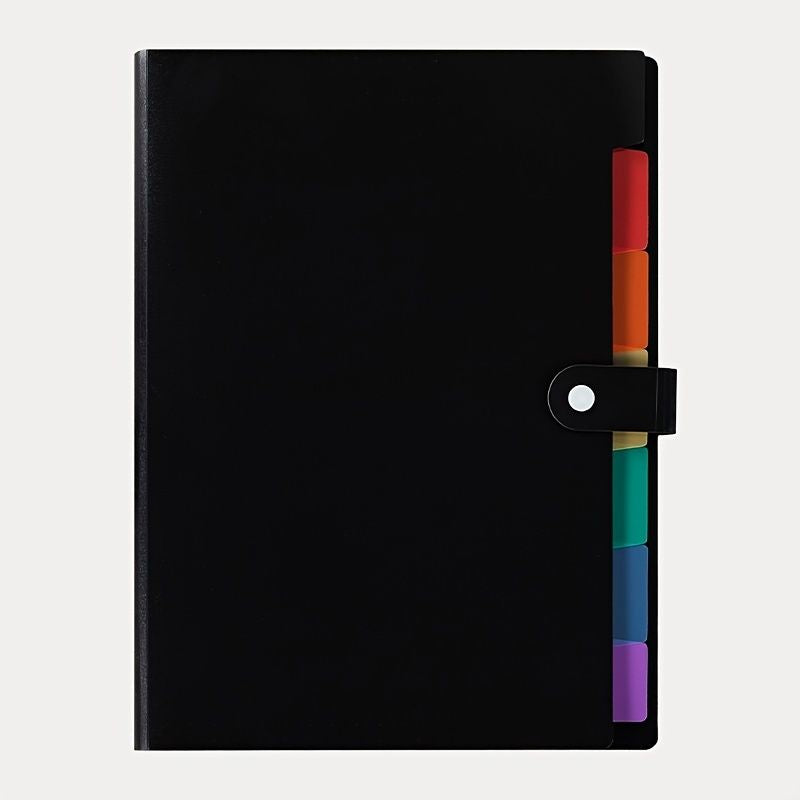 7-Grid Rainbow Expanding File Folder: Keep Your Important Documents Organized at Home or School!